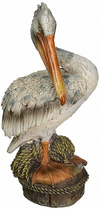 pelican resin statue